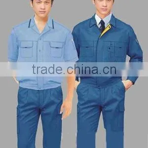 New Long Style Navy Cotton Work Suit thumbnail-1