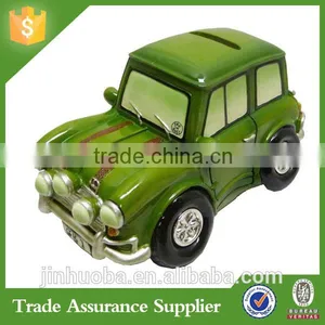 Newest Custom Army Car Run Shape Piggy Bank Resin Gift thumbnail-1