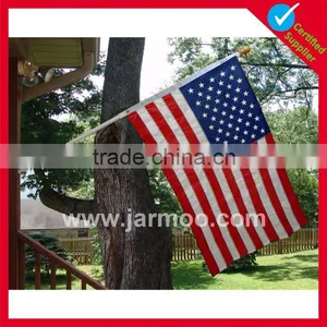 Hot Door Promotional Polyester Outdoor Advertising Flag thumbnail-1