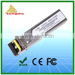 155M 80km Dual Fiber Optical Transceiver SFP 1550nm Fiber Optic Transceiver thumbnail-1
