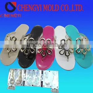 3d Multi-color Metal Casting Mould Maker to Shoes Sole Pvc Jelly Sandal Mould thumbnail-3