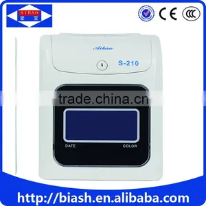 Electronic Punch Card Time Recording Attendance Machine thumbnail-2