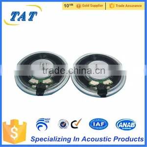 TAT-S36F1 High Quality Loudly 8ohm 36mm Mylar Speaker thumbnail-1