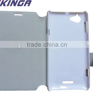Flip Case for Sony Xperia l S36h C2105.PU Leather Case for Sony S36H Mobile Phone thumbnail-1