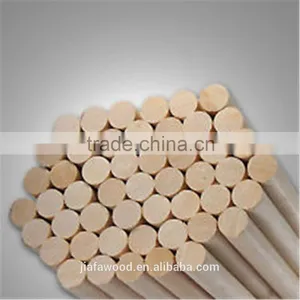 Straight Round Thick Wooden Stick Broom and Mop Sticks thumbnail-5