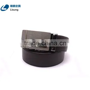Luxury Automatic Buckle Adjustable Leather Belt Without Holes thumbnail-3