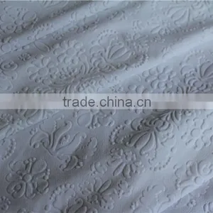 100% POLYESTER EMBOSSED KNITTING FABRIC FOR DRESS thumbnail-6