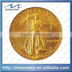 Souvenir Die Casting Zinc Alloy Custom 3D Old Color Pewter Alloy Coin thumbnail-6