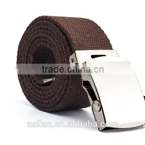 Press Buckle Canvas Belt Army Leisurely Canvas Webbing Belt Colorful 4002 thumbnail-3
