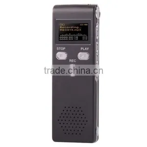 Professional 8GB LCD Digital Voice Recorder With VOR MP3 Player thumbnail-2