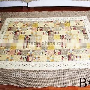Sweet Heart Patchwork Floor Mats / Patchwork Carpets thumbnail-1