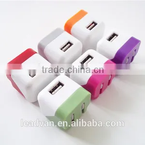 Cube Phone Charger Dice Design Colorful Cube Phone Charger thumbnail-1