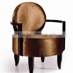 Hotel Wooden Armrest Chair thumbnail-1