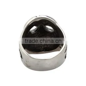 Fashion Forward Skull Titanium Steel Ring Man Ring Personality Punk Ring thumbnail-5