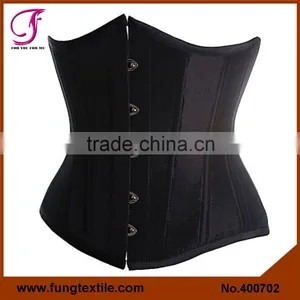 400702 Girls Sexy Underbust High Quality Satin Waist Training Daisy Corset thumbnail-1