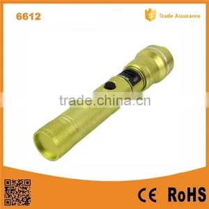 Waterproof Aluminum Alloy C-REE T6 LED USB Rechargeable Torch Safety thumbnail-1