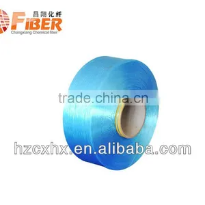 100% Polyester Filament Yarn Dope Dyed Yarn Poy Semi-dull thumbnail-1