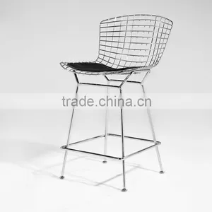 Bar Furniture Harry Bertoia Barstool Highchair Counter Chairs thumbnail-1