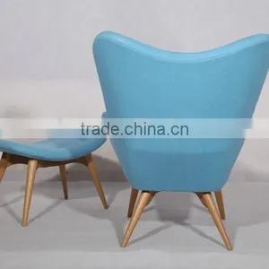 Hotel Furniture Chaise Lounge Chair Grant Featherston Chair With Footrest Sale thumbnail-4