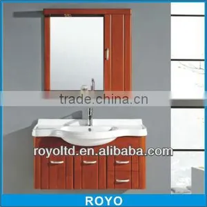 RA026 Solid Wood Bathroom Cabinet thumbnail-1