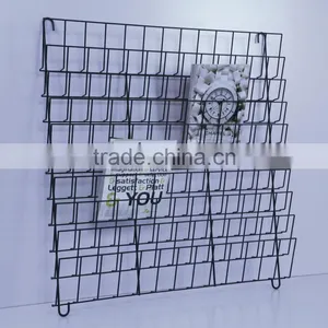 Wall Mount Metal Decorative Wrought Iron Shelves for Book thumbnail-3