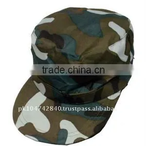 Camouflage Flat Caps thumbnail-1