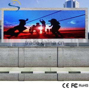 P6 LED High Brightness Outdoor Wall Waterproof LED Advertising Screen With CE thumbnail-1
