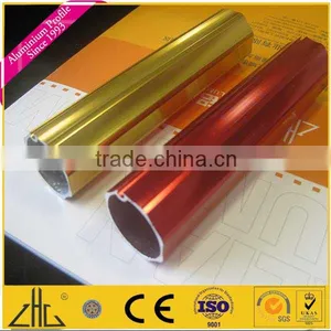 ZHL Zhonglian Anodized Powder Coated Aluminum Octagon Tube,aluminium Hollow Tube Towel Rack thumbnail-1