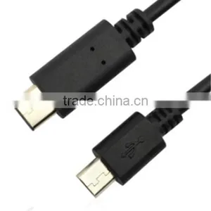 Micro USB to USB-C Cable Hi-speed USB Type C USB-C to Micro USB Data Cable 3.3ft Black thumbnail-3