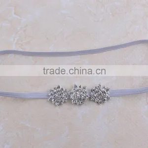 Factory Price!! Glitter Pearls Rhinestone Sash for Wedding Party / Ladies Luxury Wedding Dresses Belts Lady Dress thumbnail-3
