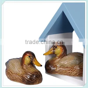 Handmade Resin Duck Figurine for Home Decoration thumbnail-2