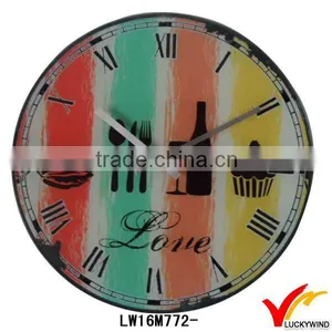 Love Colorful Antique Retro Different Types of Wall Clocks thumbnail-1