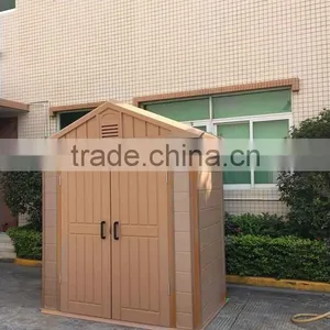 Waterproof Plastic Garden Shed for Outdoor Tool Bike Storage thumbnail-5