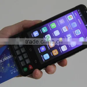 Android 4.2 RFID POS/ Payment POS Terminal With Barcode Scanner, 3G,WIFI,NFC thumbnail-3