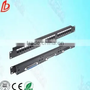 19 Inch 48 Ports RJ45 Cat6 Utp Network Rackmount Patch Panel/utp Cat6e Patch Panel thumbnail-4