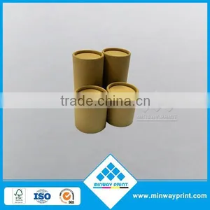 Gold Hot Stamping Paper Tube With Custom Company Logo Printing Paper Tube Packaging Box thumbnail-6