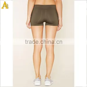 Womens Athletic Apparel Active Cutout Seamless Shorts thumbnail-5