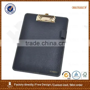 Professional Writing Board /A5 Leather Clip Board With Metal Clip thumbnail-3