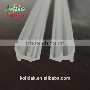 Plastic Extrusion Clear PVC Seal Strip thumbnail-2