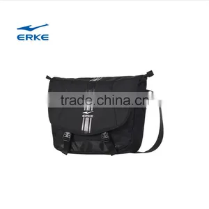 ERKE Mens Classic Black Polyester Satchel Single Strap Shoulder Messenger Bag for Wholesale thumbnail-1