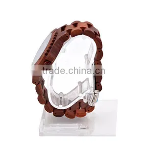 2016 Fashion Wrist Watch Man Custom Logo Wood Watch thumbnail-6