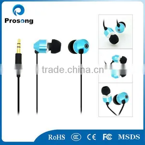 High Quality Newly Design Metallic Fashionable Earphone for Mp3 thumbnail-1