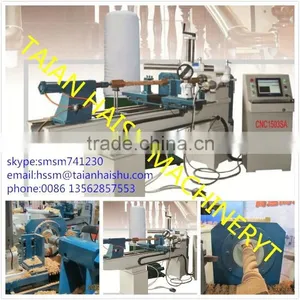 Wood Copying Lathe CNC1503S Double Turning Tools CNC Woodworking Lathe Machine With Low Price thumbnail-5