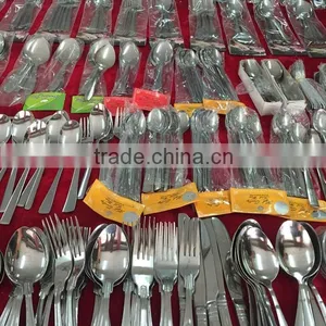2016 Hot Selling China Supply Flatware Set Forkes Knife and Spoon With Good Quality thumbnail-1