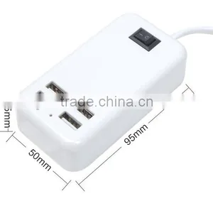 Factory Price 4 Usb Hub EU/US Wall Charger Travel Charger Socket, China Supplier thumbnail-5