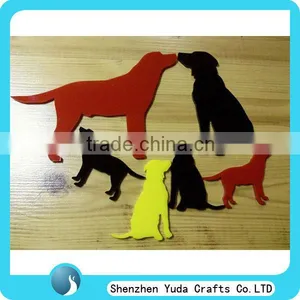 Customized Laser Cutting Acrylic Dog Shape Toy for Kids Clothes Decoration Cheap High Quality Wholesale thumbnail-1
