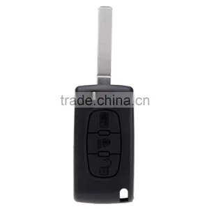 Flip Remote Key Case Fob for C2 C3 C4 C5 C6 Quatre Light Symbol 3 BTS thumbnail-5