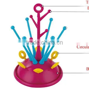OEM Plastic Bottle Drying Rack for Cups and Baby Bottles thumbnail-3