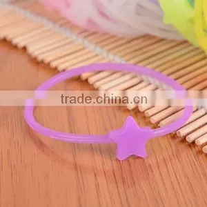 Hot Sale Eco-Friendly Funny Elastic Silicone Bracelet Wristband Cheap Price thumbnail-6
