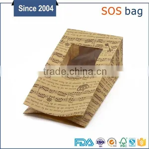 Wholesale Price Food Grade Eco Material Brown Paper Bags With no Handle thumbnail-5